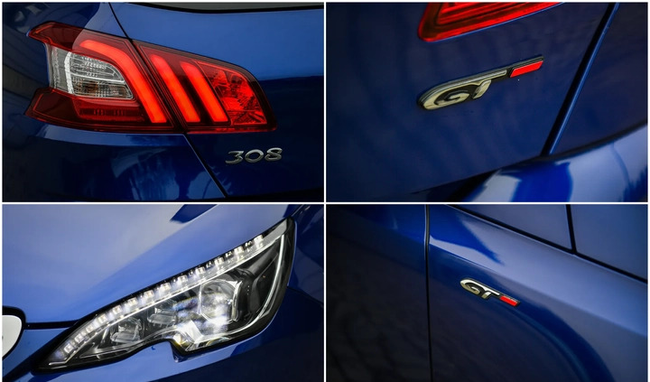 Peugeot 308 cena 56900 przebieg: 114000, rok produkcji 2015 z Rzeszów małe 704